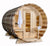 4 person barrel sauna