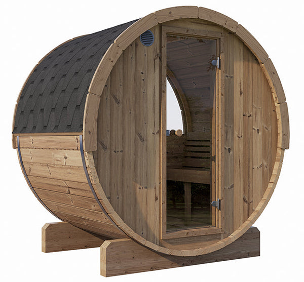 3 Person Barrel Sauna
