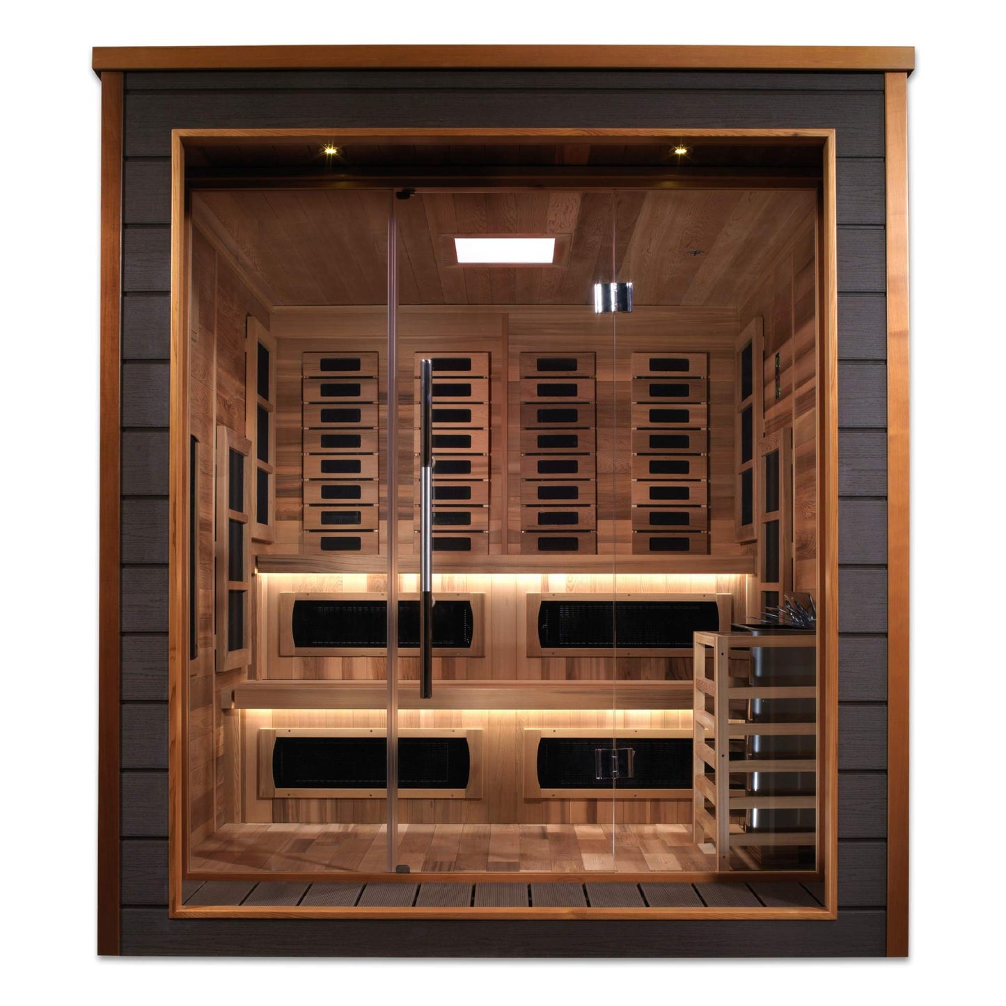 6 Person Hybrid Outdoor Sauna