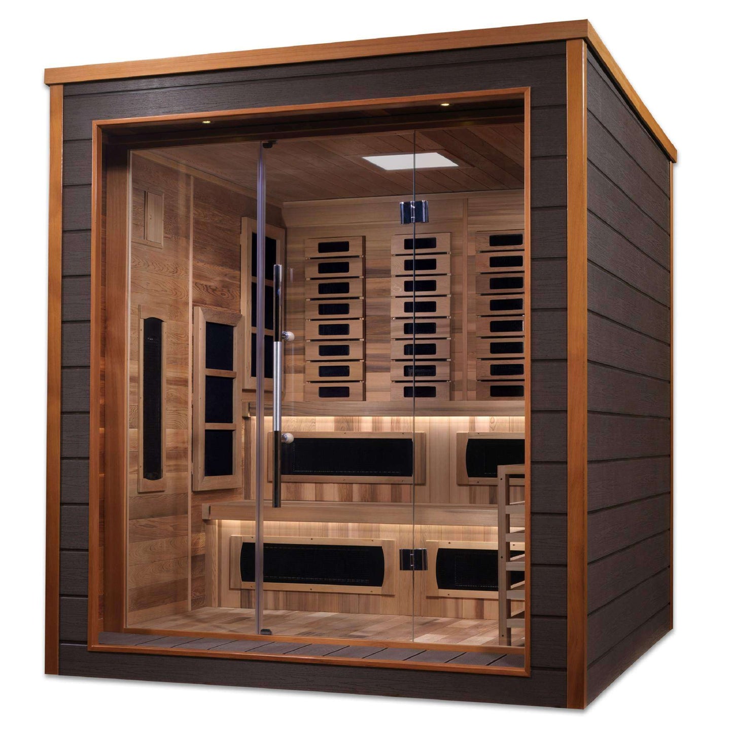 6 Person Hybrid Outdoor Sauna