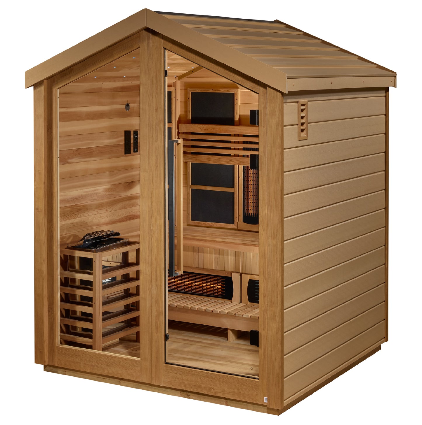 3 person Hybrid outdoor sauna
