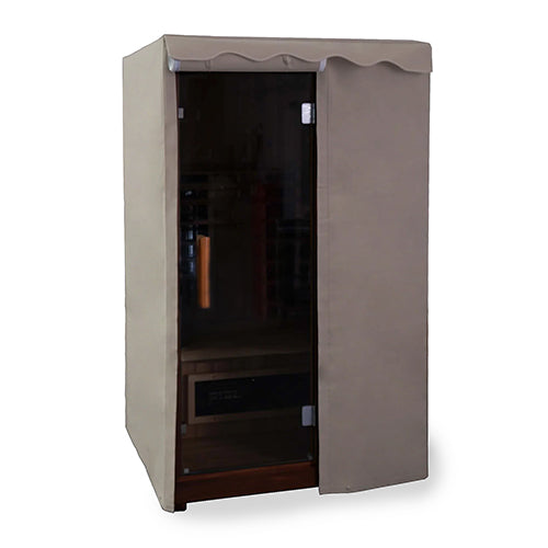 Finnmark FD-1 Outdoor cover waterproof sauna cover with roll-up door and weather slot for power cord