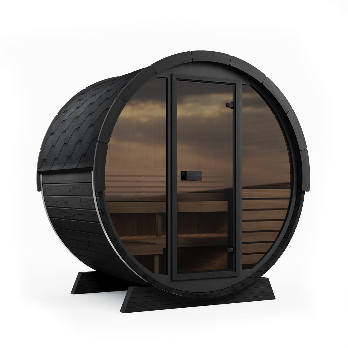 4 Person Barrel Sauna - EE6G