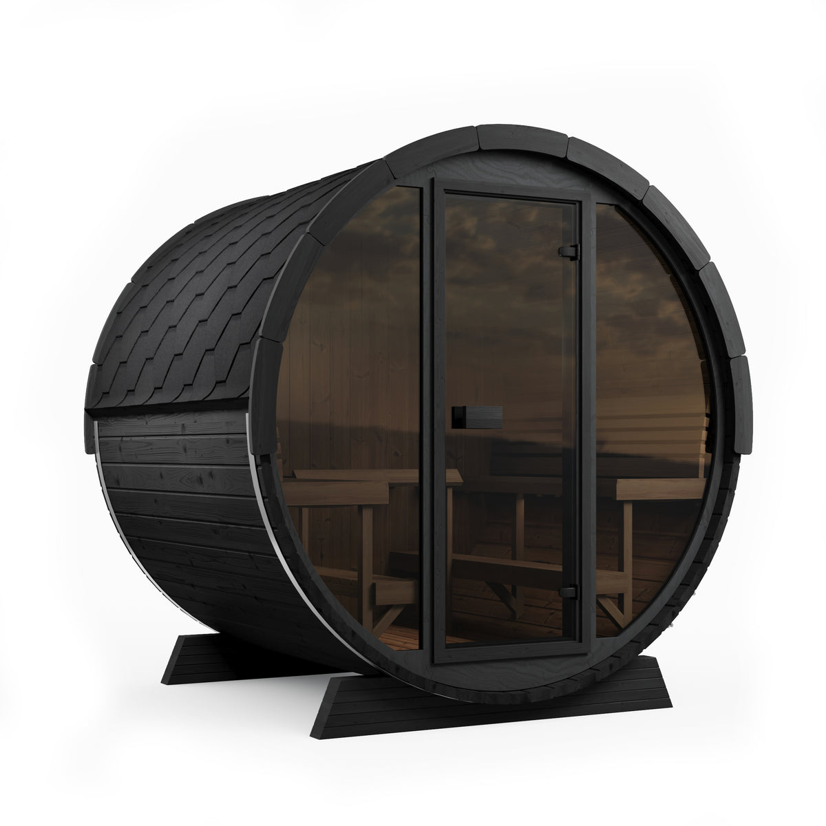 6 Person Barrel Sauna - EE8G
