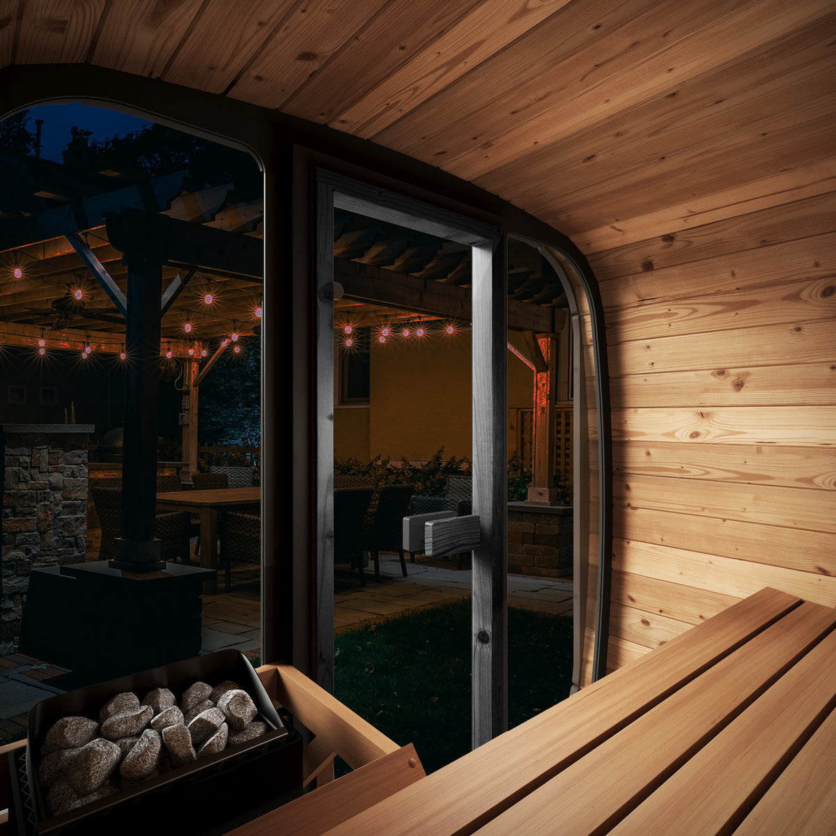 2 Person Outdoor Sauna - Model CL4G