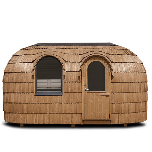 5 Person Outdoor Sauna - Iglucraft Double