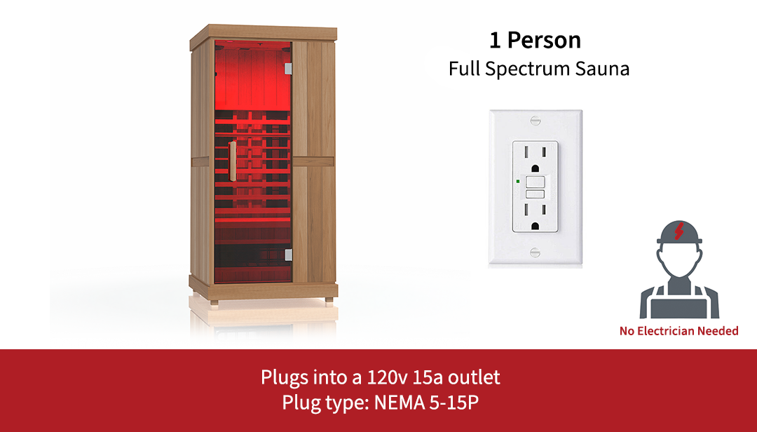 1 Person Infrared Sauna