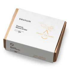 Saunum Aroma Oil Set - Sweet Orange Aroma Oil with Reservoir, 10 mL