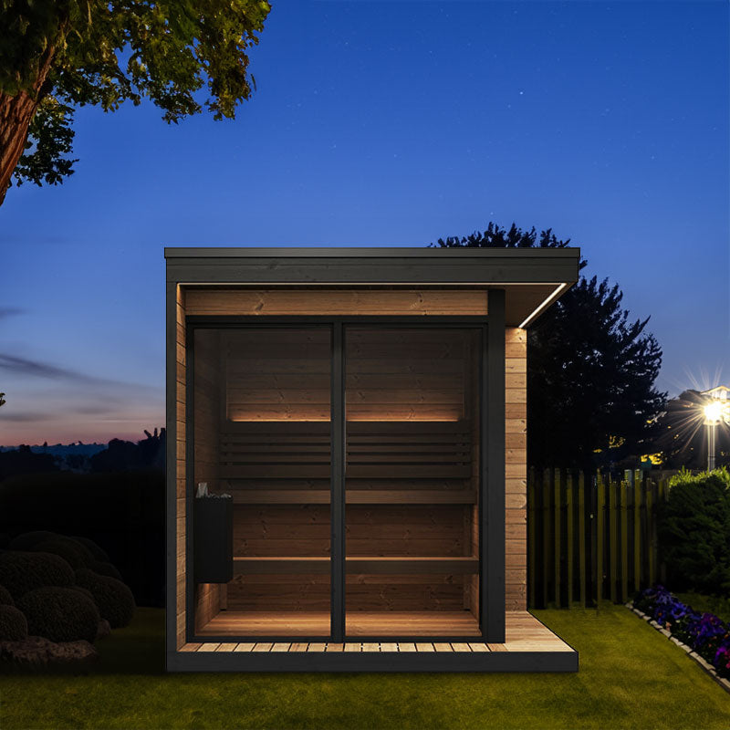 6 Person Outdoor Sauna - Model GL6