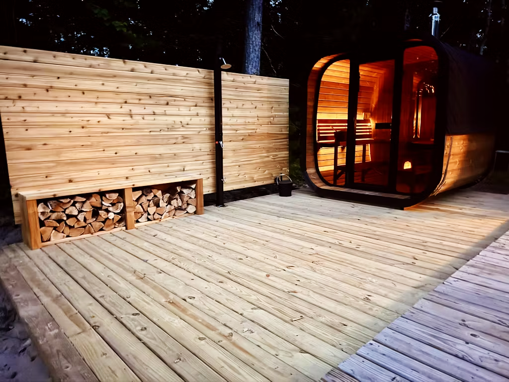 6 Person Outdoor Sauna - Model CL7G