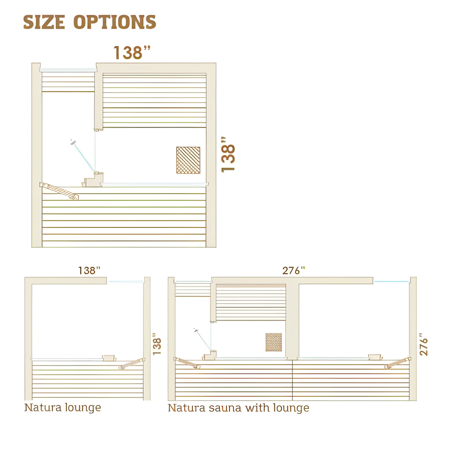5 Person Outdoor Sauna