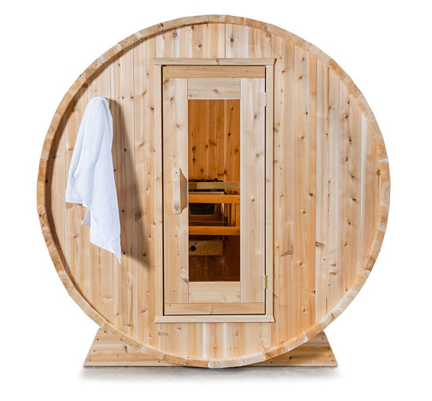 4 person barrel sauna