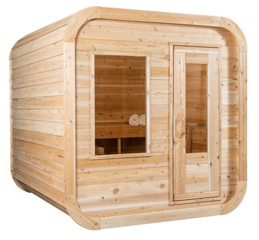 4 person cube sauna
