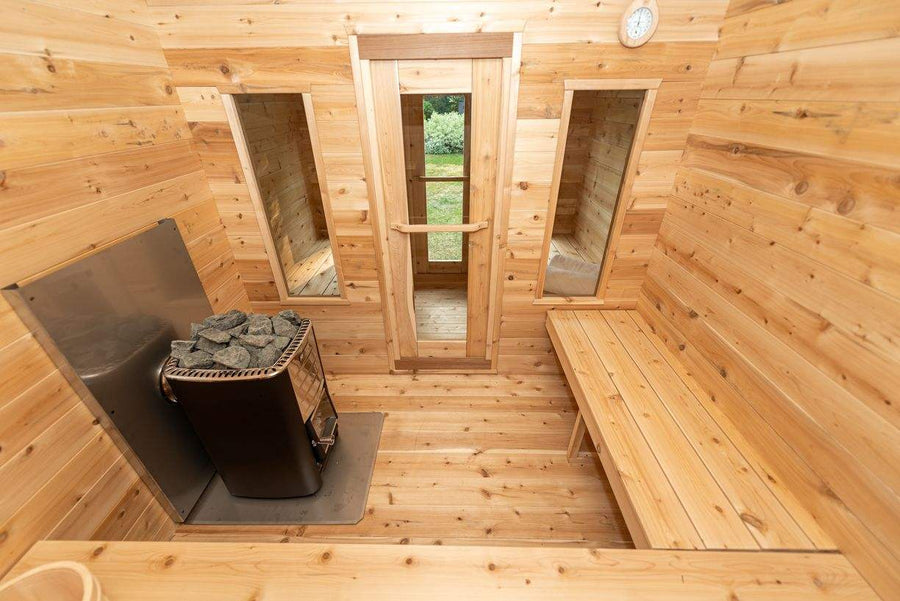 6 person cabin sauna