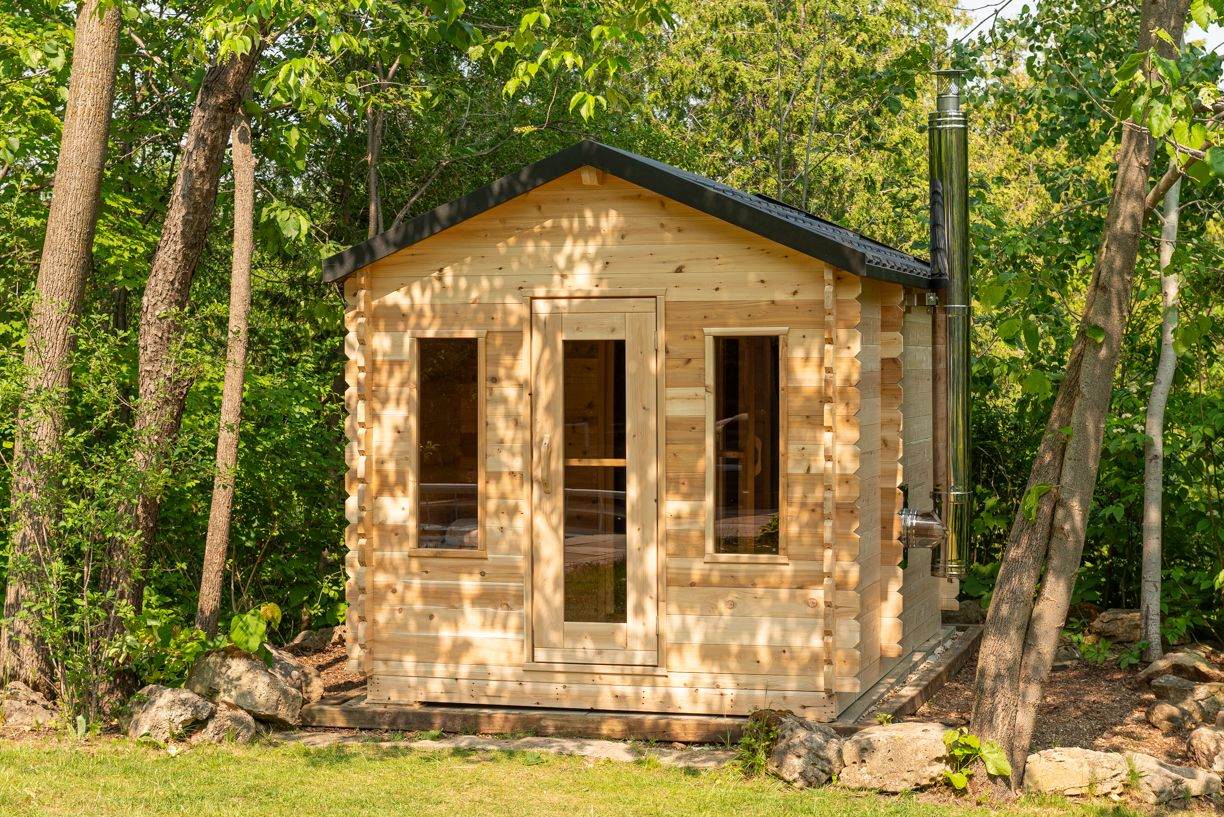 6 person cabin sauna