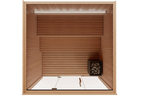 2 - 6 Person Indoor Auroom Libera Glass