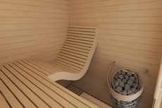 2 Person Indoor Auroom Baia - Aspen Wood