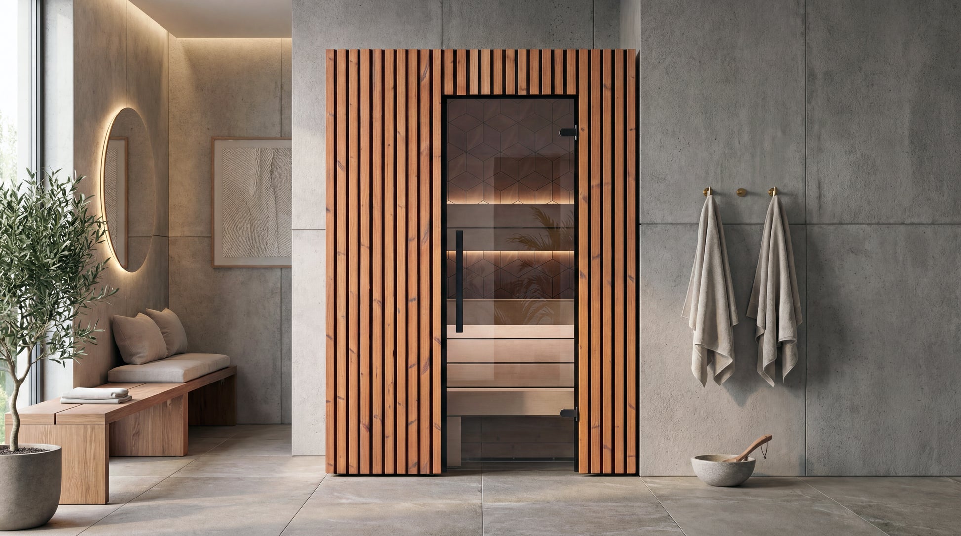 2 Person Indoor Sauna - Leil® Como 2-150