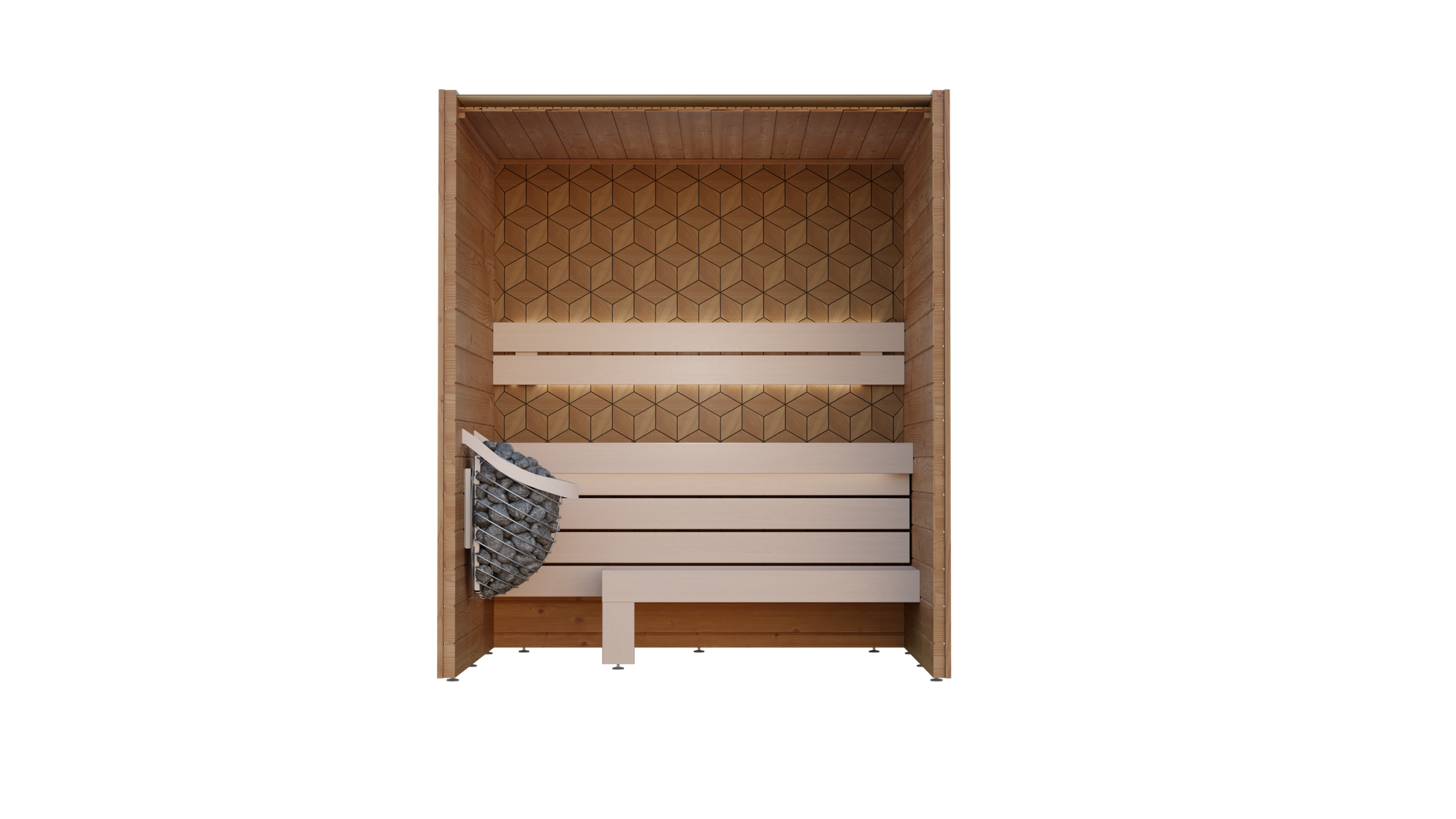 3 Person Indoor Sauna - Leil® Como 3-180