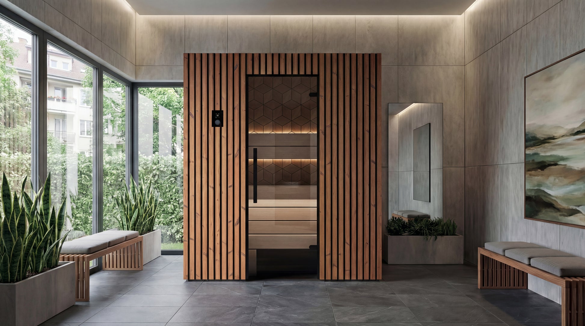 3 Person Indoor Sauna - Leil® Como 3-180