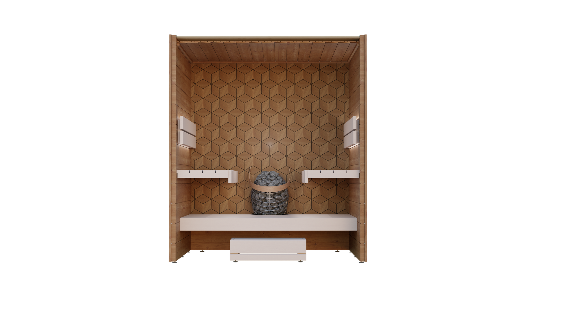 4 Person Indoor Sauna - Leil® Como 4-180