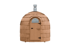 4 Person Outdoor Sauna - Iglucraft Single