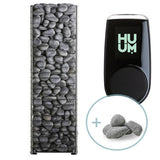 HUUM Cliff 6kW Heater, HUUM UKU WiFi Control and Stones