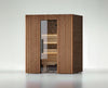 3 person indoor sauna Leil Como 3-180 with spacious seating and clean design