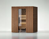 3 person indoor sauna Leil Como 3-180 with spacious seating and clean design
