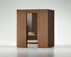 Leil Como 4-180 4 person indoor sauna with three-level bench system and spacious interior
