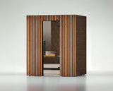 Leil Como 4-180 4 person indoor sauna with three-level bench system and spacious interior