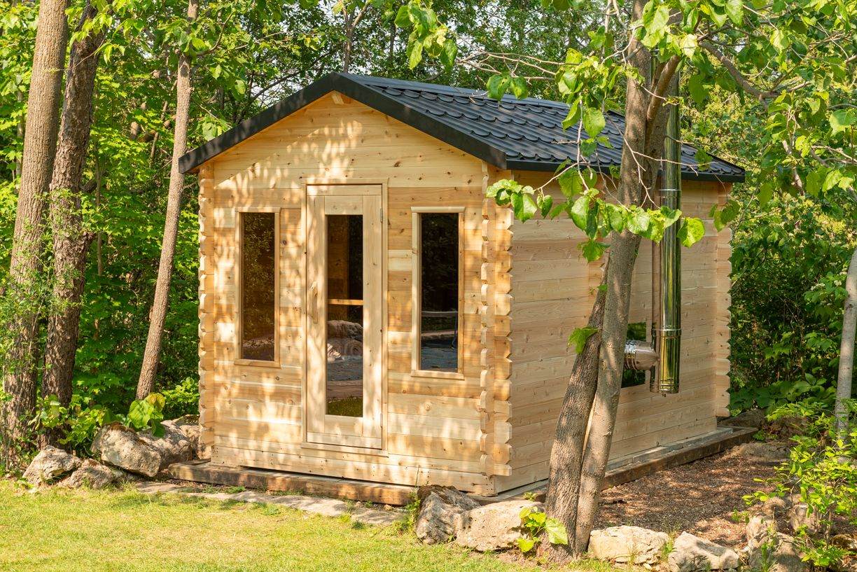 6 person cabin sauna