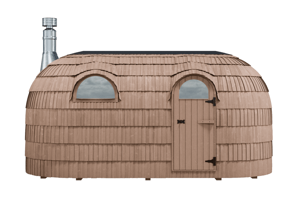 5 Person Outdoor Sauna - Iglucraft Double