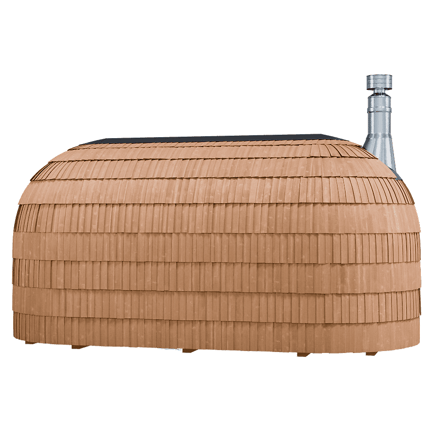 5 Person Outdoor Sauna - Iglucraft Double