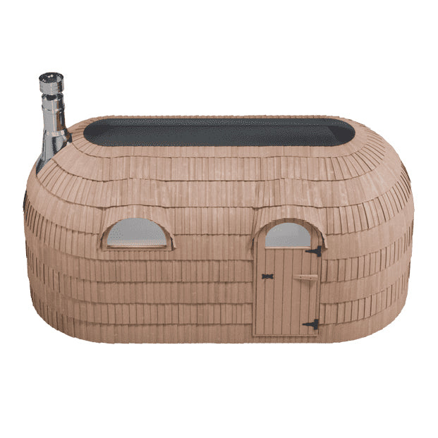 5 Person Outdoor Sauna - Iglucraft Double