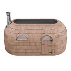 5 Person Outdoor Sauna - Iglucraft Double