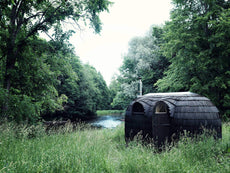 5 Person Outdoor Sauna - Iglucraft Double