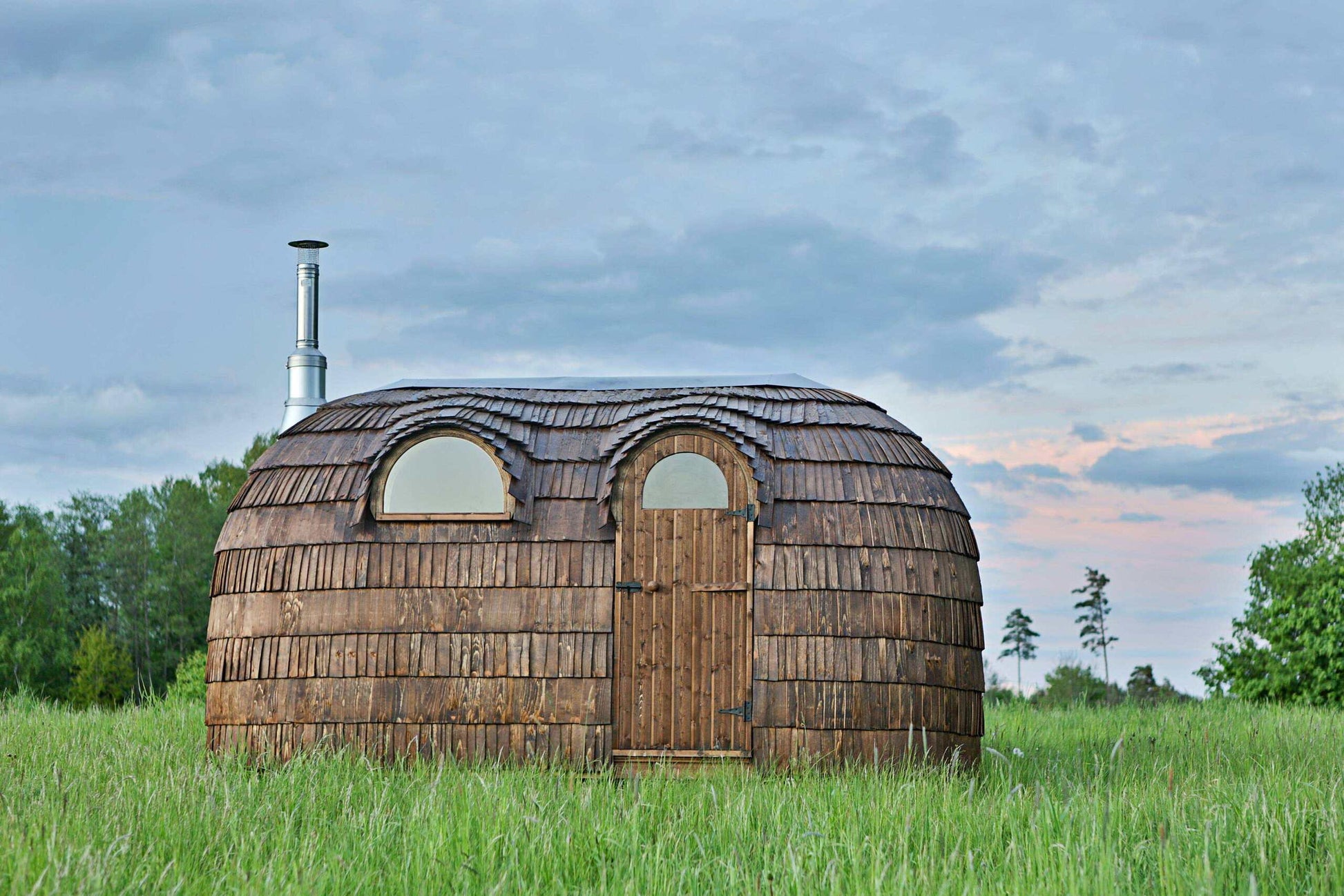 5 Person Outdoor Sauna - Iglucraft Double