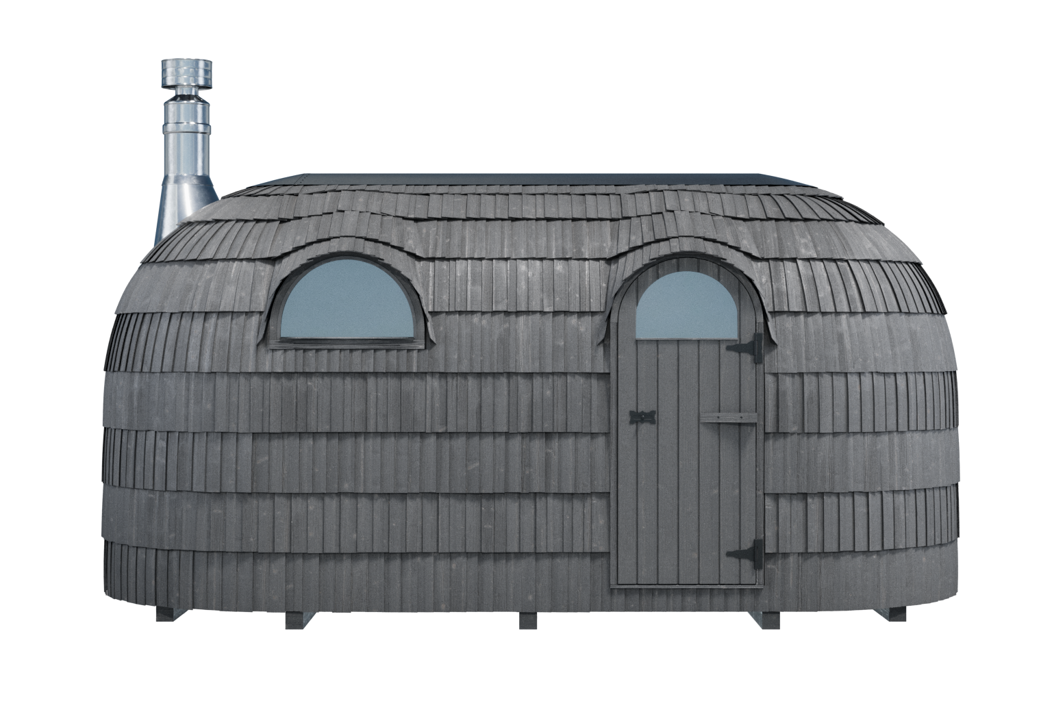 5 Person Outdoor Sauna - Iglucraft Double