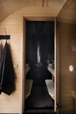 5 Person Outdoor Sauna - Iglucraft Double
