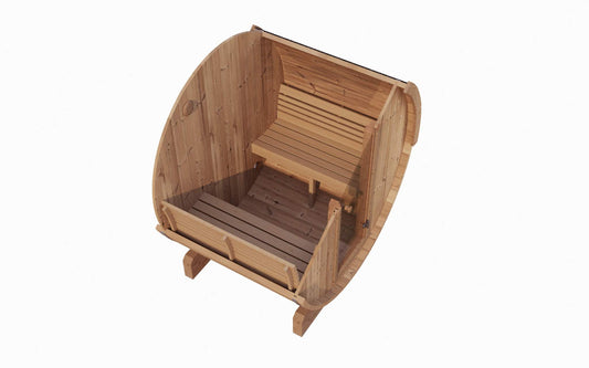 3 Person Barrel Sauna - SaunaLife E6