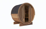 3 Person Barrel Sauna - SaunaLife E6