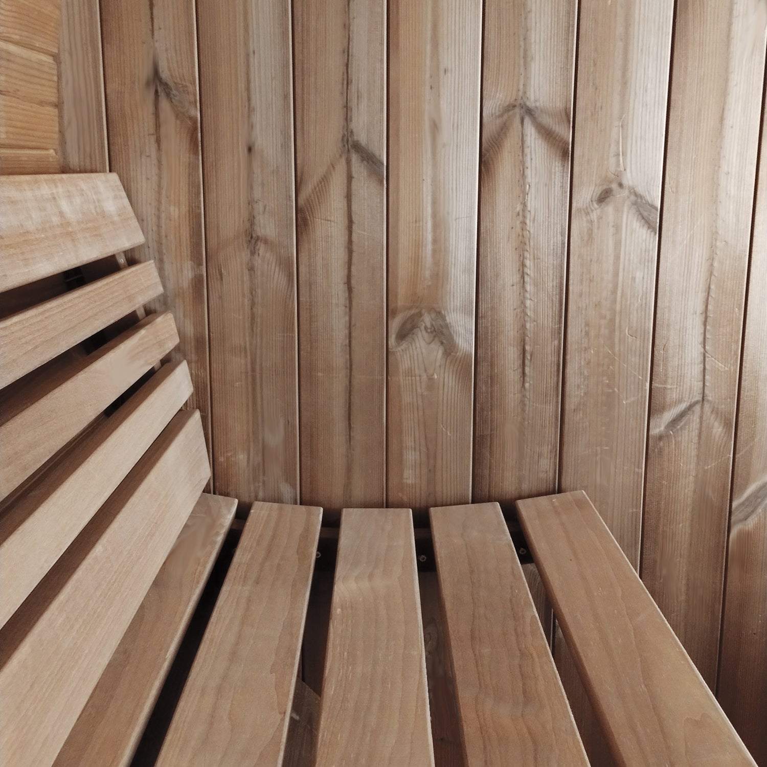 3 Person Barrel Sauna - SaunaLife E6