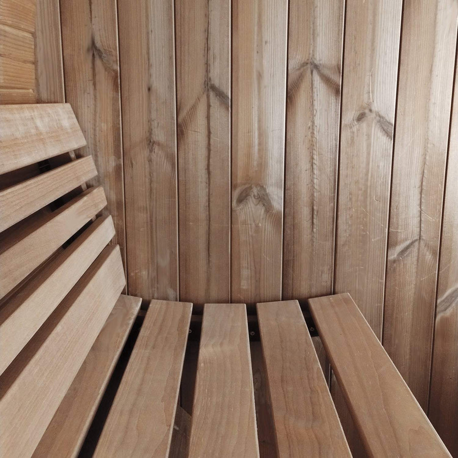 3 Person Barrel Sauna - SaunaLife E6