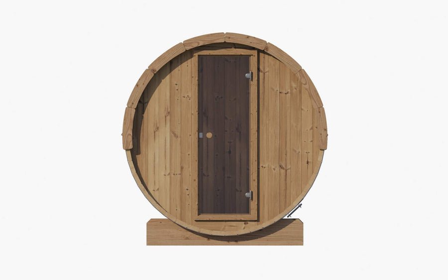 4 Person Barrel Sauna - E7