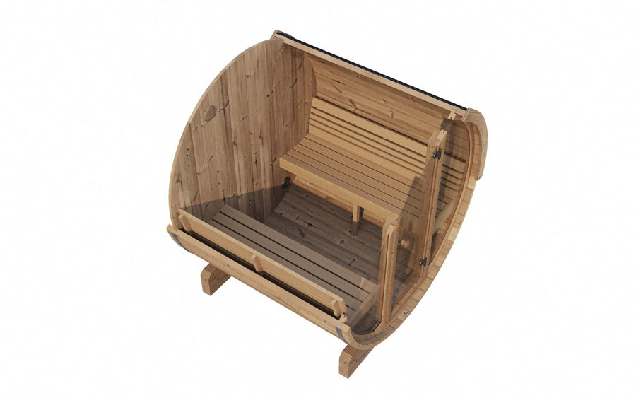 4 Person Barrel Sauna - E7G