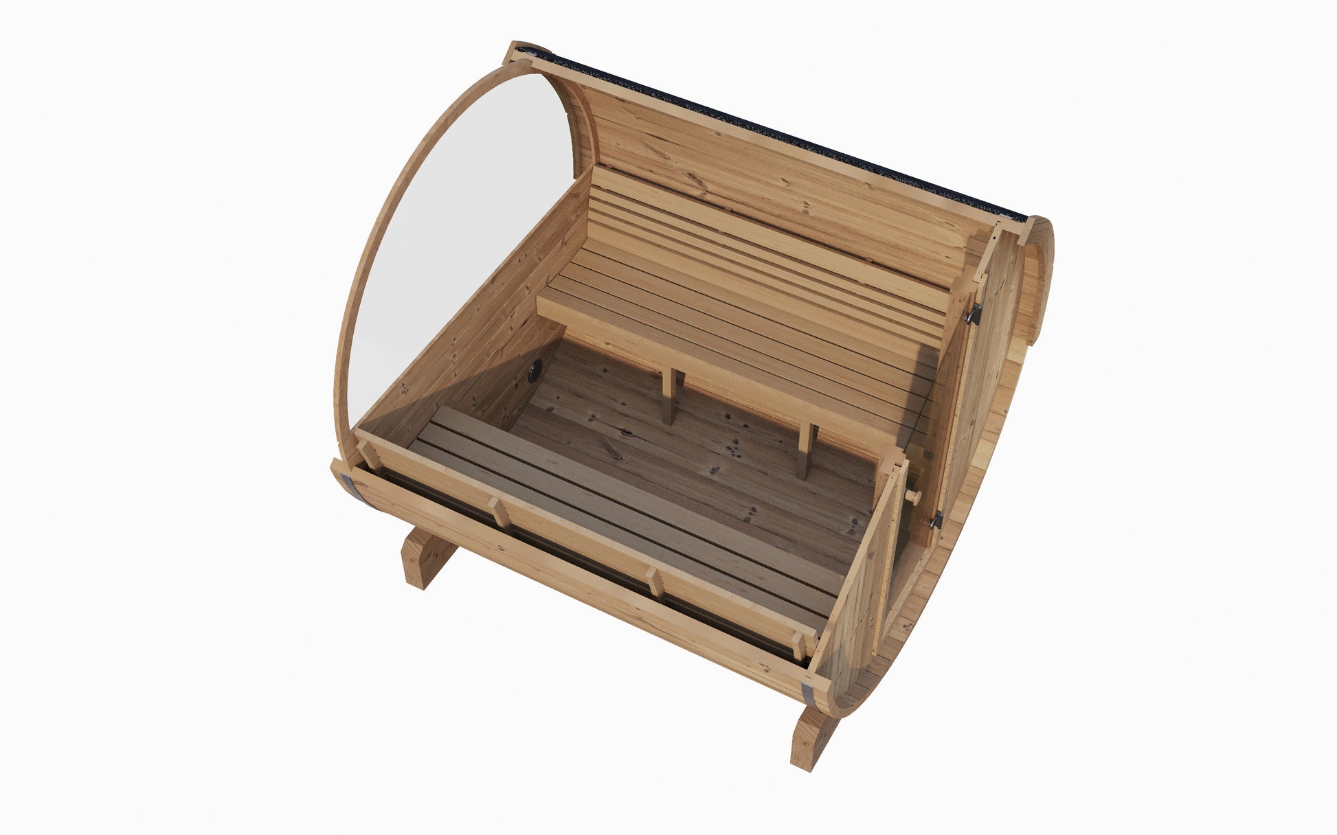 6 Person Barrel Sauna