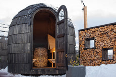 4 Person Outdoor Sauna - Iglucraft Single