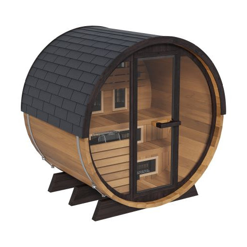 4 Person Hybrid Sauna - FD-6 (Cedar)