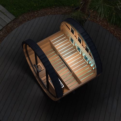 4 Person Hybrid Sauna
